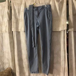 Blue cotton pants